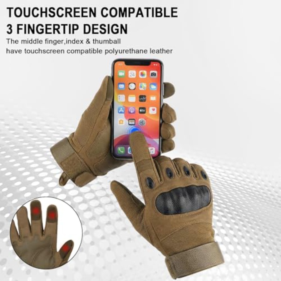 Utility Gloves for Men, Motorc - огляд і ціна Touch Screen Gloves