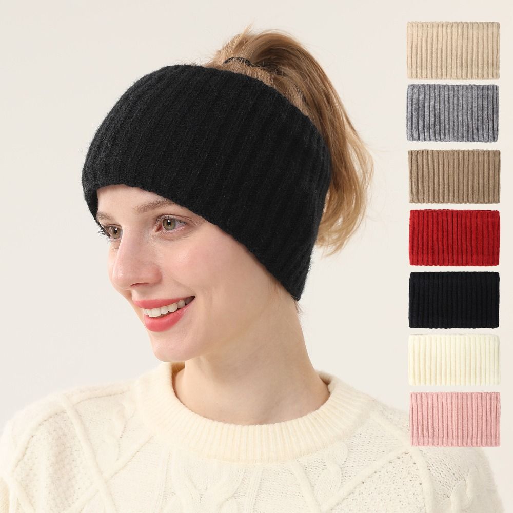 Cute Ear Warm Knitted Headband - огляд і ціна Winter Headband Fleece