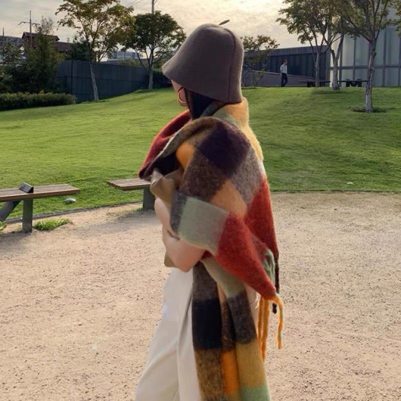 NEW Luxury Winter Thick Warm S - огляд і ціна Shawl Wrap Winter
