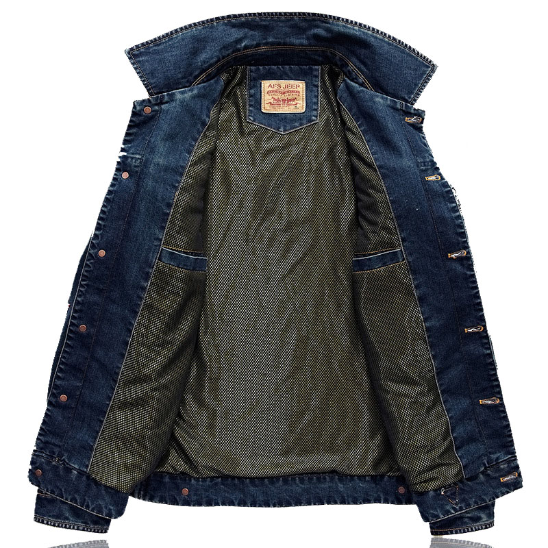 High Quality Men's Denim Jacke - огляд і ціна Down Jacket Packable