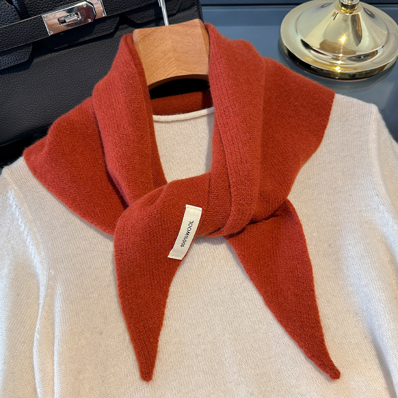 100% Wool Korean Style Knitted - огляд і ціна Shawl Wrap Winter