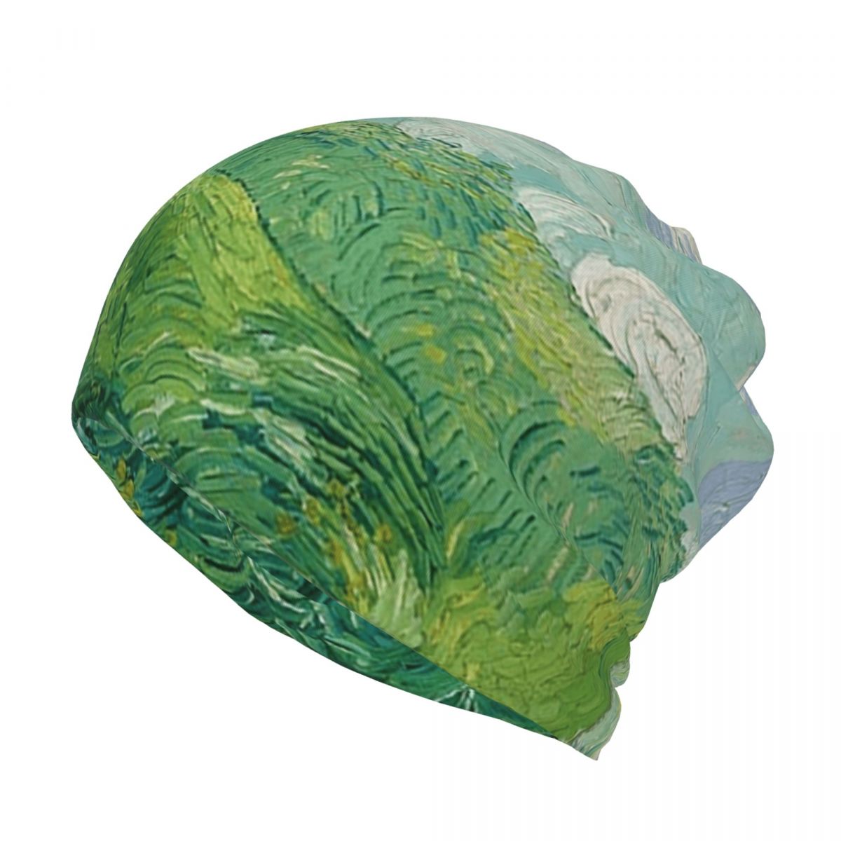 Green Wheat Fields, Auvers, Vi - огляд і ціна Knit Beanie Hat Warm